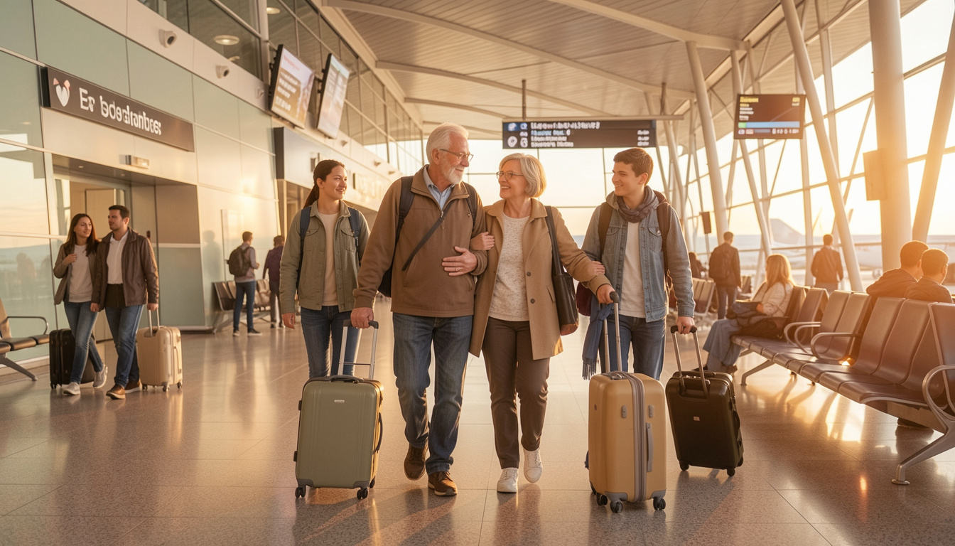 Viajar con adultos mayores: cuidados clave para una experiencia tranquila